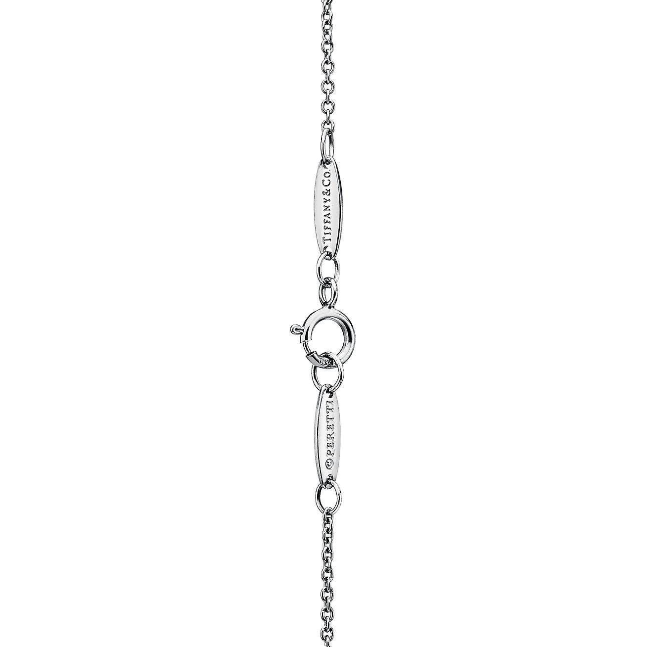 TIFFANY  ELSA PERETTI® DIAMONDS BY THE YARD® SPRINKLE NECKLACE IN PLATINUM