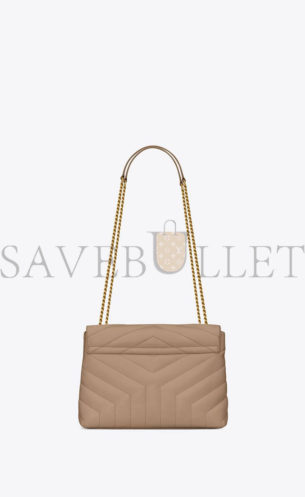 YSL LOULOU SMALL CHAIN BAG IN QUILTED &QUOT;Y&QUOT; LEATHER 494699DV7272826 (23*17*9cm)